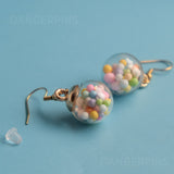 Pastel Gumball Earrings