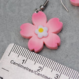 Pink Cherry Blossom earrings