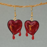 My Bleeding Heart earrings