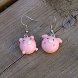 Perfect Piggy Pig Puffs earrings