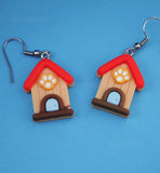 Dog House earrings