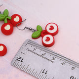 Cherry Nice earrings - 2 pair set!