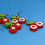 Cherry Nice earrings - 2 pair set!