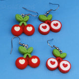 Cherry Nice earrings - 2 pair set!