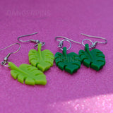 Tropical Leaves earrings