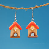 Dog House earrings