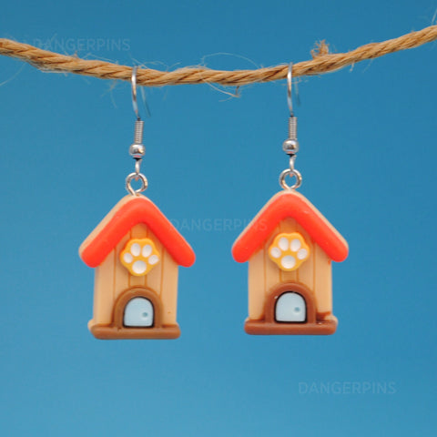 Dog House earrings