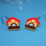 Dog House earrings