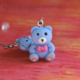 Nice Little Blue Bear earrings