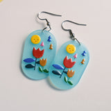 A Nice Dream about Tulips earrings