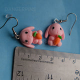 The Saddest Bunny in the Meadow Earrings