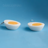 Hard Boiled Egg Earrings