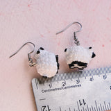 Laura McBleat the Nice Little Sheep earrings