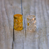 Set of 20 Heart Flourish adjustable hair beard beads