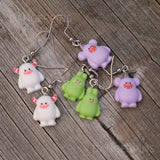 Ferocious Little Monsters earrings! - 3 pair set!