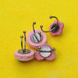 Set of 4 Pink Candy Treats Rings