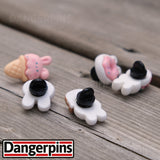 Bunny Treats 5 resin pin set