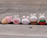 Bunny Treats 5 resin pin set