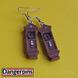 Grandfather Clock earrings