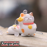 Extra Lucky Cats earrings