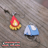 Let's Go Camping! earrings